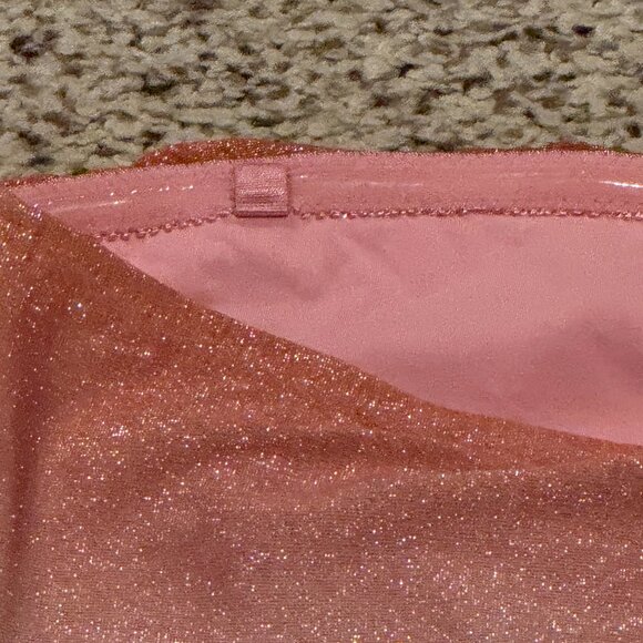 Zimmerman | Golden Metallic Bandeau Belted Swimsuit | Ombrè | Size: 8-10 - Picture 10 of 16